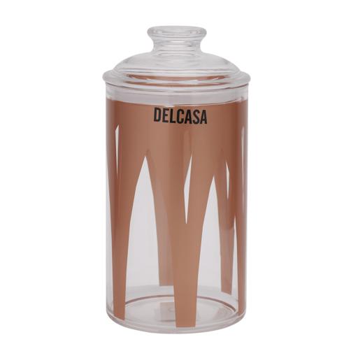 mDesign mdesign wide acrylic apothecary jars with airtight lids