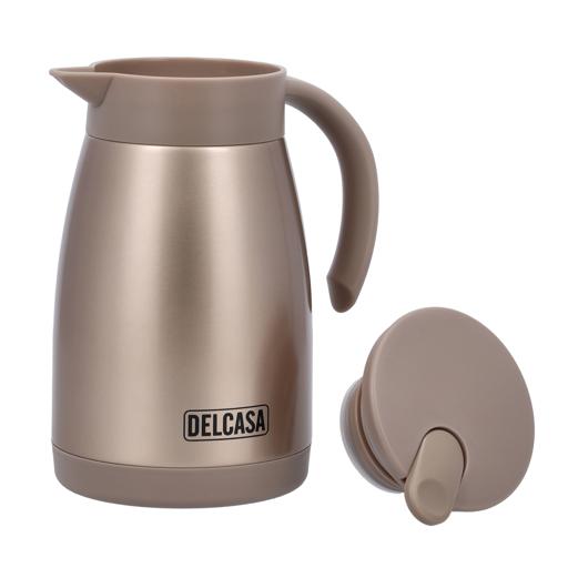 display image 5 for product Stainless Steel Coffee Pot, Double Wall Flask, DC2131 | 1000ml Capacity | Stainless Steel Inner | BPA & Odour Free | Portable & Leak-Resistant | Keeps Drink Hot or Cold for Hours