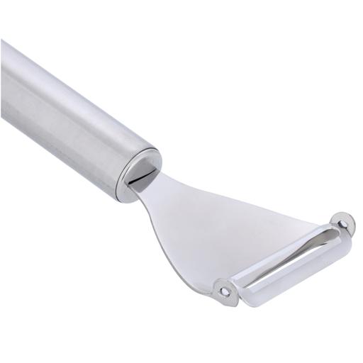 display image 6 for product Stainless Steel Triangle Peeler, DC2132 | Sharpe Stainless Steel Blade | Peeler With Non-Slip Handles For Apples, Carrots, Cucumbers, Potato & More