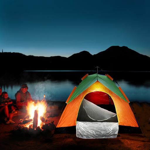 display image 5 for product Season Tent 6 Person, Backpacking Tent, DC2189 | For 3 Season Waterproof | Practical Storage Space | Multiple Uses | Portable Windproof Double Layer for Cycling Hiking Camping