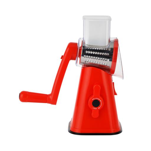 1 Set, Rotary Cheese Grater, 3in1 Vegetable Slicer, Multifunctional Fruit  Slicer With 6 Blades, Manual Food Grater, Vegetable Grater With Strong  Suction Base For Cheese, Potato Grater, Household Potato Chopper, Kitchen  Stuff
