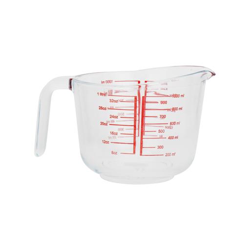400ml Glass Measuring Cups Jugs with Glass Lid Large Measuring Pitcher  Beaker Measured Mug Measure Liquid Milk Glass Cup Clear Scale with Spout&  Insulated Handle,for Hot/Cold Fluid 