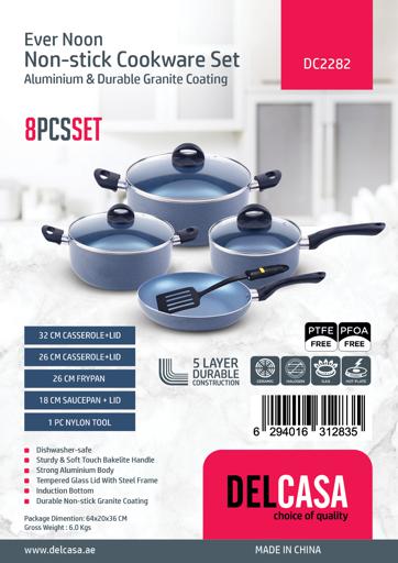 Buy 8Pcs Granite Cookware Set Online