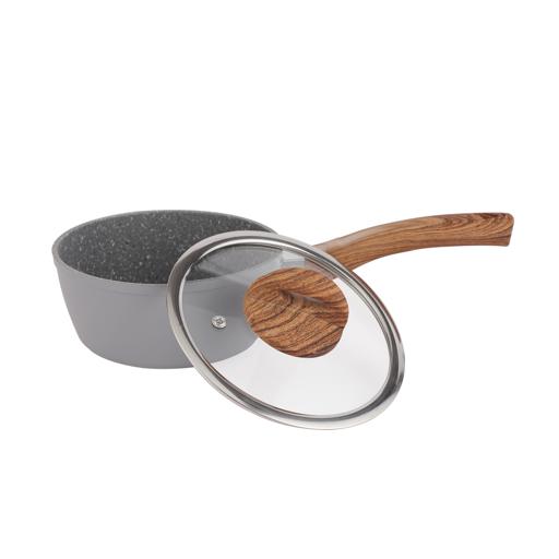 display image 11 for product Delcasa 10Pcs Marble Coated Non-Stick Cookware Set