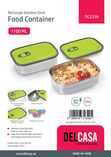 Vent 'N Fresh Fresh Rectangular Food Storage