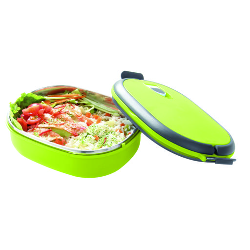 display image 4 for product Delcasa Stainless Steel Lunch Box Square - 900ML