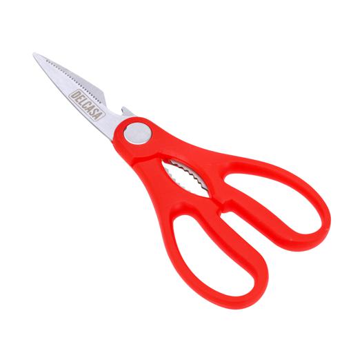 Choice 3 3/4 Stainless Steel All-Purpose Kitchen Shears with Polypropylene  Handles