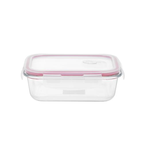 2pcs Airtight Storage Containers With Lids, Leak Proof Snap Lock