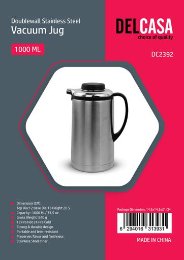 Thermos Pot 1000ml Large Capacity Portable Heat-preserving Home