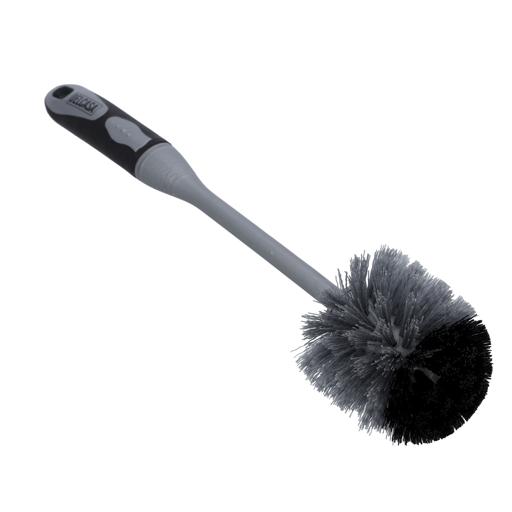 display image 5 for product Toilet Brush, Premium Quality Cleaning Brush, DC2403 | Easy Storage with Comfortable Handle | Compact Round Shape Design Toilet Cleaner