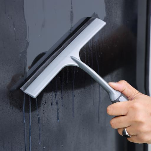 Hot Selling Stainless Steel Window Glass Long Handle Squeegee Wiper  Car Glass Window Cleaner Shower with Hook - China Shower Squeegee and  Squeegee price