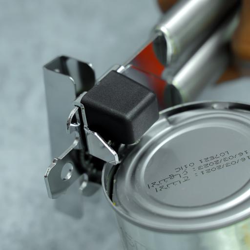 Can Opener Smooth Edge Manual Stainless Steel Safe Handy Easy Turn Knob  Portable