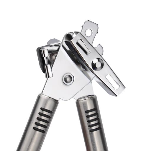 1pc Stainless Steel Can Opener, Modernist Multifunctional Handheld