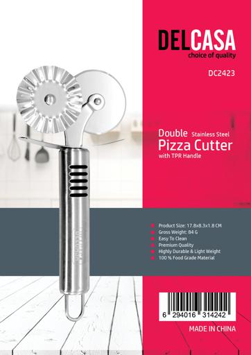 Stainless Steel Double Pizza cutter