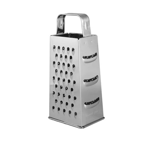 Stainless Steel Grater Square Comfortable Grips Coarse Grater With Wood Handle  Hand Held Cheese Grater Vegetable Grater Potato Peeling Tool(2pcs)