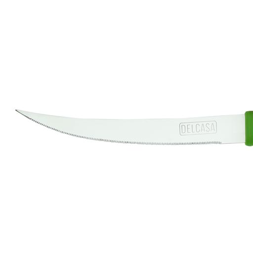 display image 4 for product Fruits Knives, Ultra Sharp Stainless Steel Blades, DC2459 | 12Pcs Knives Set with Polymer Handle | Dishwasher Safe | Kitchen Knife for Cutting Vegetables, Fruits & More