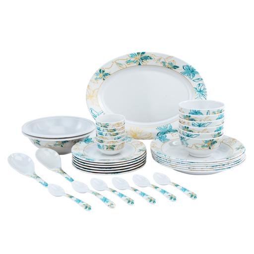 display image 0 for product Delcasa Melamine Ware 35Pcs Dinner Set