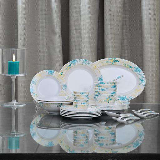 display image 1 for product Delcasa Melamine Ware 35Pcs Dinner Set