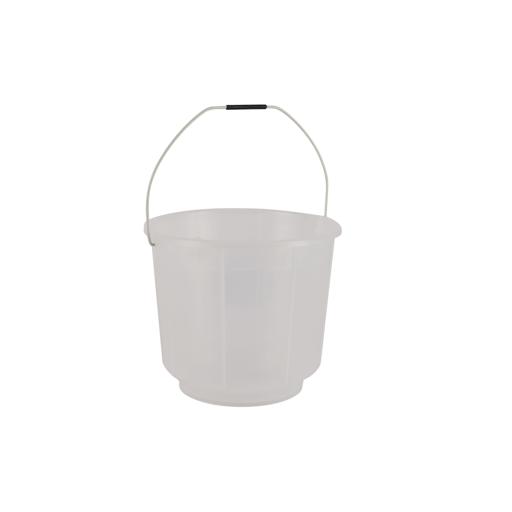 display image 5 for product Delcasa Transparent Bucket with Lid - 16 Liter