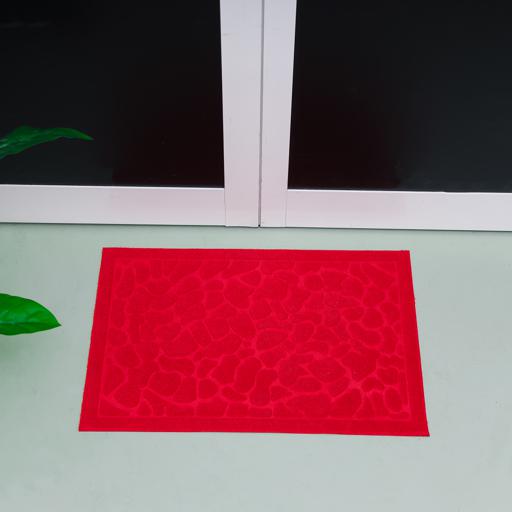 display image 2 for product Door Mat with Polyester Surface & Rubber Backing, DC2491 | Non-Slip Base | Doormat for Indoor and Outdoor | Rug Mats For Entry, Patio, Busy Areas, Etc