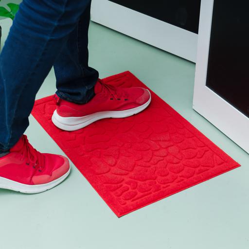 Outside Rubber Material Nylon Outdoor Entrance Rubber Door Mat - China Floor  Mat and Entrance Rugs price