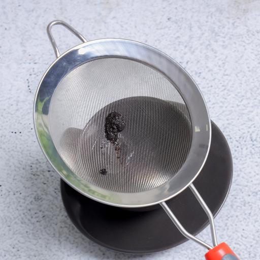 display image 1 for product 18cm Strainer, Stainless Steel Tea Strainer, DC2504 | PP Handle | Perfect Sieve Solution for Straining Teas and Cocktails or Sifting Flour, Sugar, Spices, and Herbs