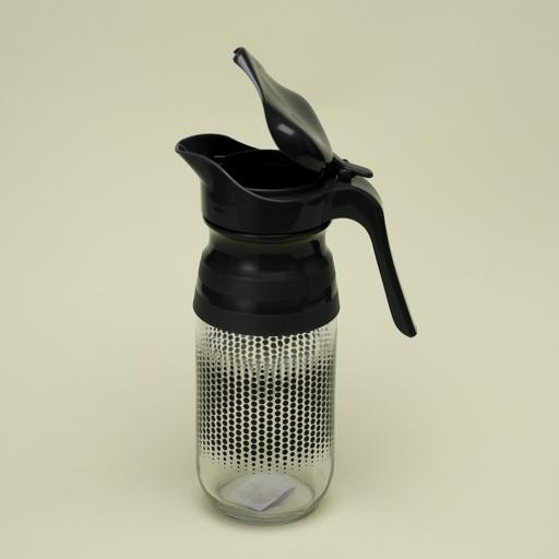 Modern Pitcher, Glass Pitcher with Lid - 1500ml Water Pitcher for