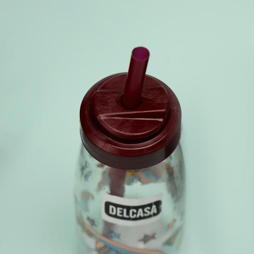 display image 4 for product Aqua Glass Milk Bottle with Straw, 250ml Bottle, DC2599 | Glass Milk Bottle with Lid | Vintage Breakfast Shake Container, Juice Bottles for Party, Reusable Dairy Bottles