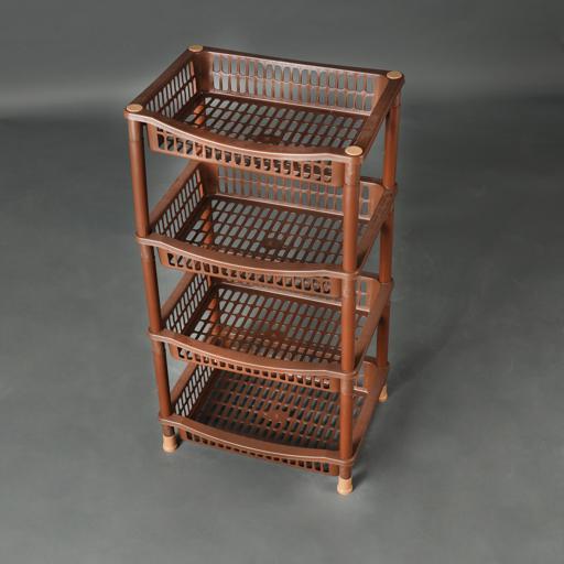 display image 2 for product Delcasa 4 Tier Plastic Vegetable Rack