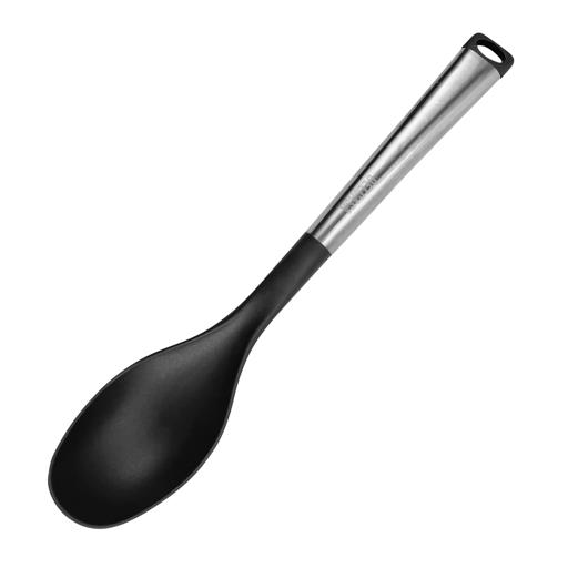 Culinary Edge Better Quality Nylon Solid Spoons with Stainless