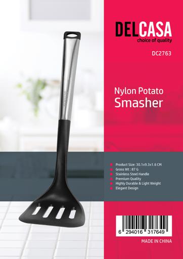 display image 9 for product Delcasa Nylon Potato Masher Stainless Steel Handle