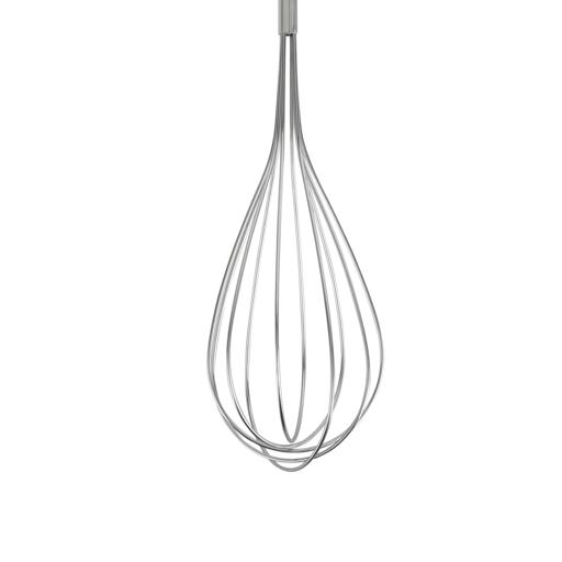 display image 4 for product Delcasa Stainless Steel Whisk  With Wooden Handle