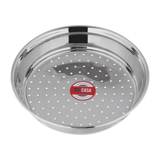 display image 7 for product Steamer Plate, 24cm Stainless Steel Steamer Tray, DC2796 | Round Steaming Plate | Multi-Purpose Steamer Plate for Veggies, Seafood, Baby Food and More