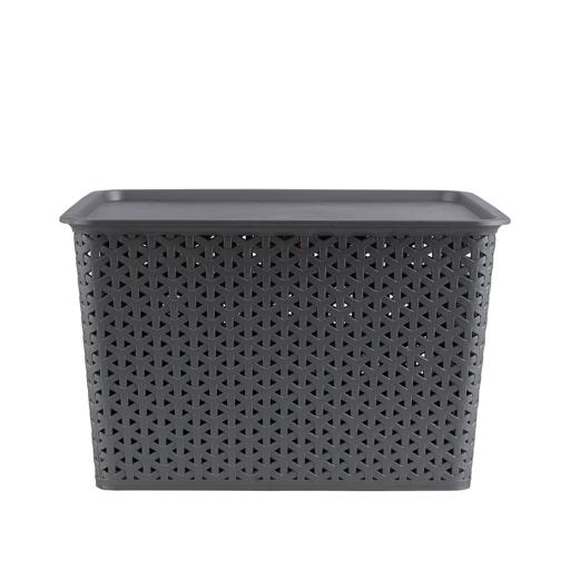 display image 0 for product Delcasa Plastic Storage Box With Lid