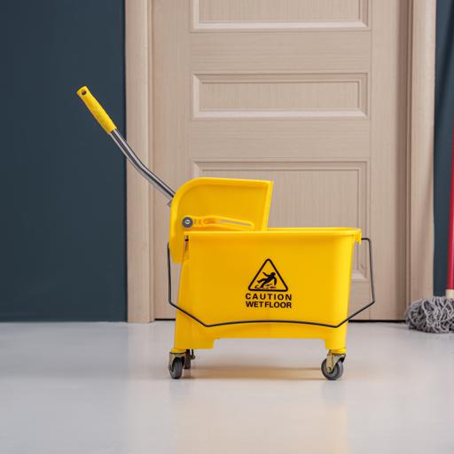 display image 3 for product Professional Mop Wringer/Trolley 20L 1X1