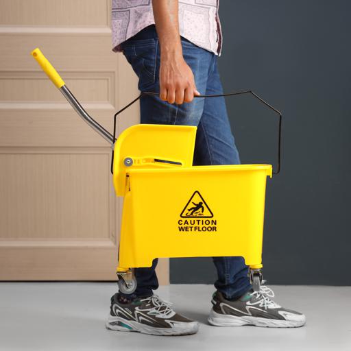 display image 2 for product Professional Mop Wringer/Trolley 20L 1X1