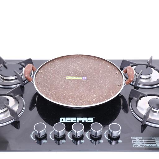 display image 4 for product Royalford Aluminium Round Tawa With Granite Finish 35Cm - Heat Resistant Handle 5 Layer Non-Stick