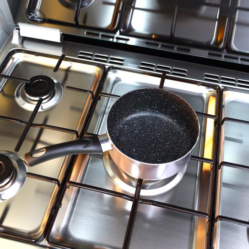 display image 6 for product Delcasa 18Cm Non Stick Aluminium Saucepan With Lid