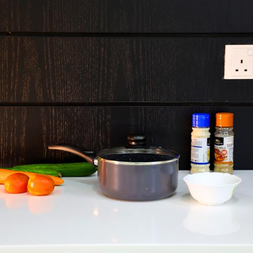 display image 1 for product Delcasa 18Cm Non Stick Aluminium Saucepan With Lid