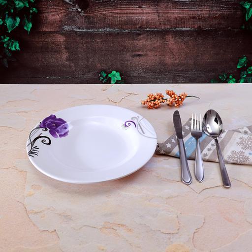 display image 4 for product Royalford 10" Melamine Deep Plate - Soup Plates Pasta Plates