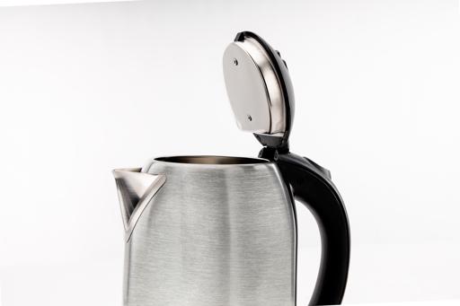 display image 26 for product Geepas 1.8L Electric Kettle - Stainless Steel  Kettle| Auto Shut-Off & Boil-Dry Protection | Heats up Quickly Water, Tea & Coffee Maker - 2 Year Warranty
