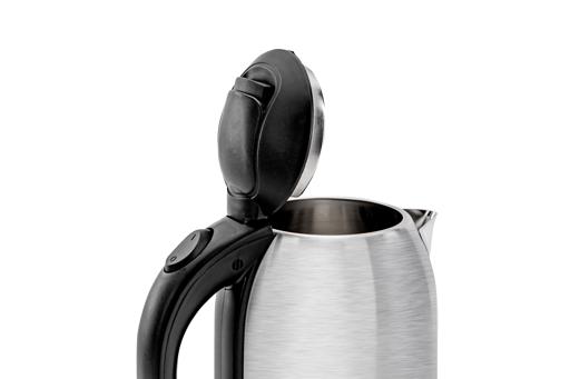 display image 23 for product Geepas 1.8L Electric Kettle - Stainless Steel  Kettle| Auto Shut-Off & Boil-Dry Protection | Heats up Quickly Water, Tea & Coffee Maker - 2 Year Warranty