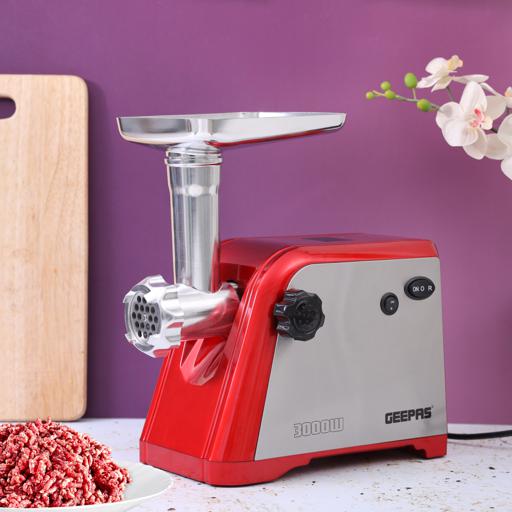 display image 5 for product Geepas Metal Gear Meat Grinder With Reverse Function