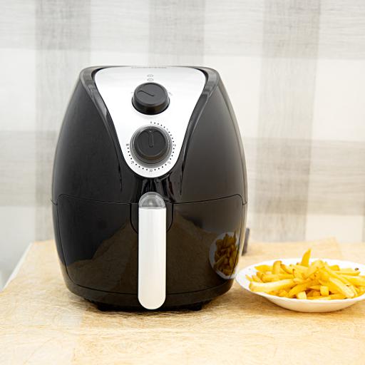 display image 2 for product Geepas Air Fryer 1350W 3.2L - Overheat Protection, LED ON-OFF Lights, 30 Minutes Timer, Rapid Air Circulation, Non Stick Detachable Basket, Temperature & Timer Control, 2 YEARS WARRANTY