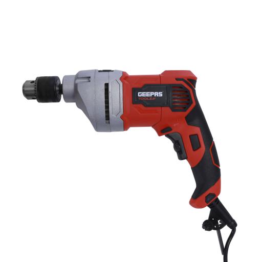 display image 5 for product Geepas GPD0900 13mm Percussion Drill - 900W, Drill Masonry, Brick, Metal, Wood & More |13mm Chuck Capacity| Lock-On Switch, Depth Gauge with Impact Function