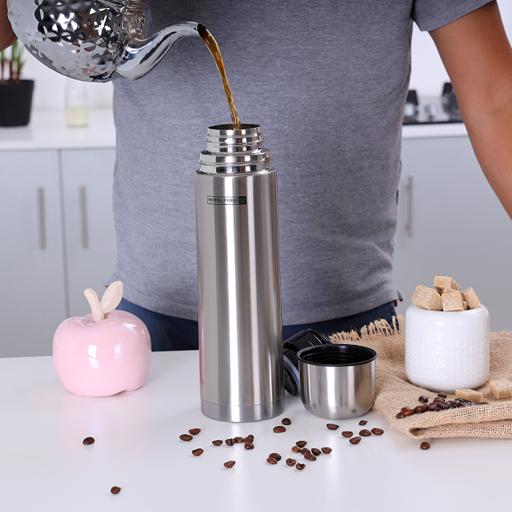 display image 3 for product Royalford 350Ml Stainless Steel Vacuum Bottle - Stainless Steel Flask & Water Bottle - Hot & Cold