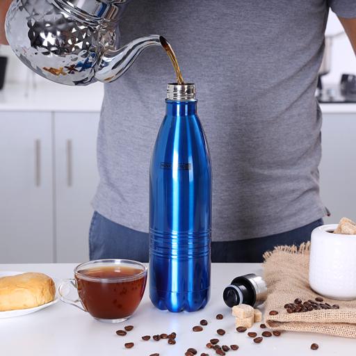 display image 3 for product Royalford 350Ml Double Wall Stainless Steel Vacuum Bottle - Portable Flask & Water Bottle - Hot & Cold