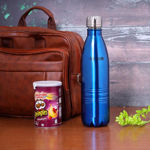 display image 6 for product Royalford 350Ml Double Wall Stainless Steel Vacuum Bottle - Portable Flask & Water Bottle - Hot & Cold