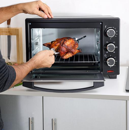 display image 3 for product 24 L Electric Oven with Rotisserie OMO2277 Olsenmark 