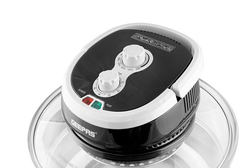 display image 18 for product Turbo Halogen Oven, 17L with Extender Ring, GHO34048UK | Halogen Oven Countertop with 60min Timer | Prepare Quick Healthy Meals, for French Fries & Chips